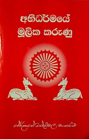 අභිධර්මයේ මූලික කරුණු - Abidarmaye Mulika Karunu